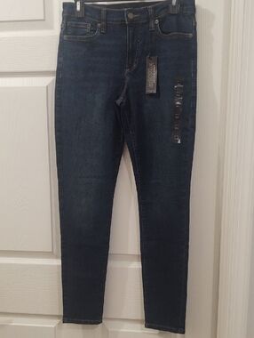 Banana Republic Dark Blue Vintage Stretch Skinny Jeans Sz 6